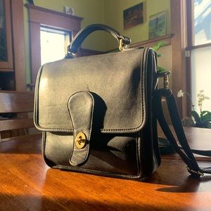 Vintage coach station bag (strap not original)